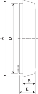 BLIND BD DN20 HSF0 1.4404