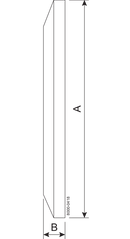 BLIND B DN100 H3 1.4404