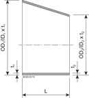 RED RE DN80/40 HSF2 1.4307