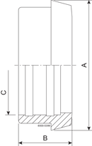 LINER D DN100 HSF0 1.4404