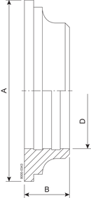 EXP RED. LINER 76.1-51-316L