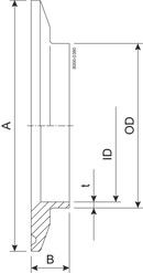 FERRULE 76.1-63.5-SB-316L