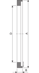 SEAL RING L 63.5 NBR