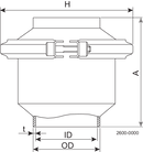 NON-RETURN VALVE.LKC-2-ISO-W-