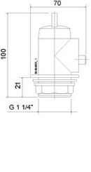 PRESSURE VALVE TWO WAY