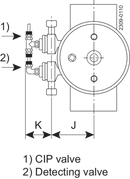 VALVE SMP-BC W DN80 22 NC EPDM