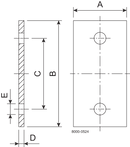 WALL PLATE 60-120-304